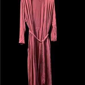Elegant Pink Women's Robe